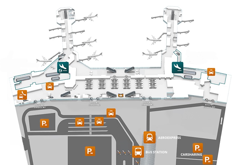Salas VIP Aeroporto Moscow Domodédovo